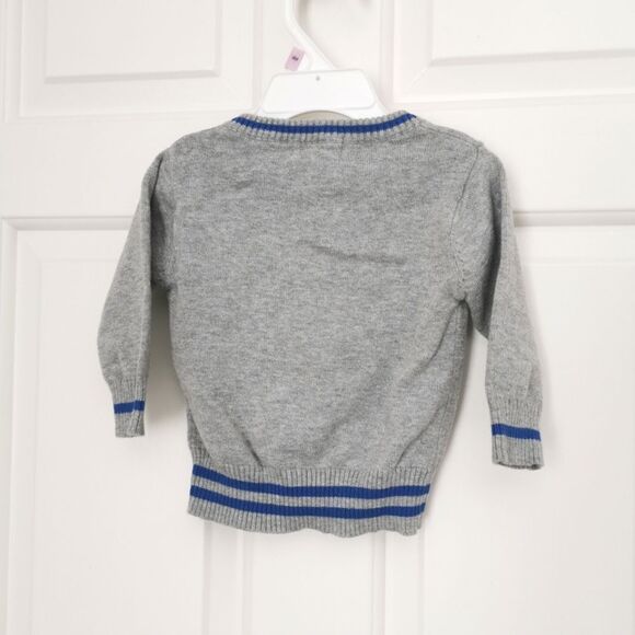 2/$15 Beetle thread knit sweater size 9-12 m - Picture 3 of 5